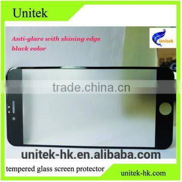 0.33mm 9H Hardness Anti Glare Anti-Scratch Mobile Phone/cell Phone Color Tempered Glass Screen Protector for Iphone
