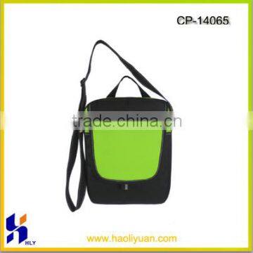 2016 promotion 600D document bag with long shoulder strap