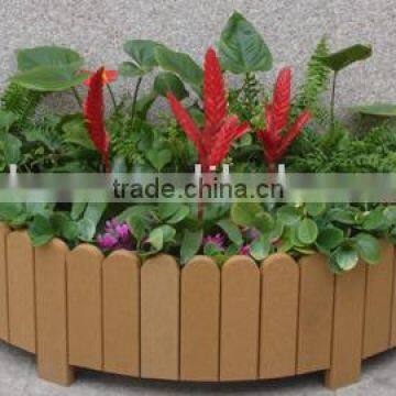 Plastic-Wood Flower Pond