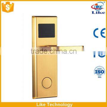 copper hotel door security bar produced by LIKE factory