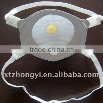 3-ply respirator dusk mask with valve