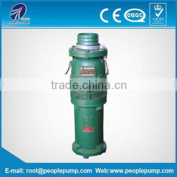 china manufacture QY series oil-filled single stage submersible water pump