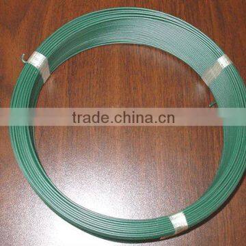 Alibaba supplier manufacturer pvc coated iron tie/binidng wire(factory price)