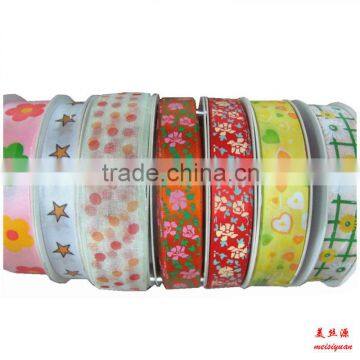 Factory Direct Sale Wedding Decoration Lightweight Organza With Satinstripe Organza Fabric Organza Roll Organza Ribbon photo-5
