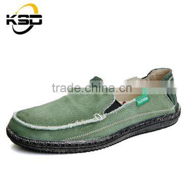 The latest canvas shoes breathable men driving shoes casual shoes
