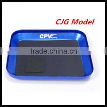 Aluminum alloy magnetic tray/tool plate/screw plate/