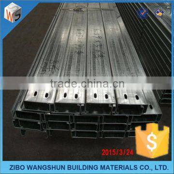 OEM Q235 galvanized channel barcket for roofing system