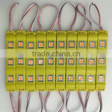 High brightness 3 chips 0.72w with 3leds waterproof 5050 led module