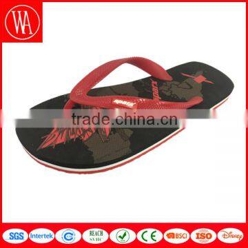 beach printed leisure flip flops