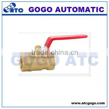 Cheap High reflective 2 way electric brass ball valve