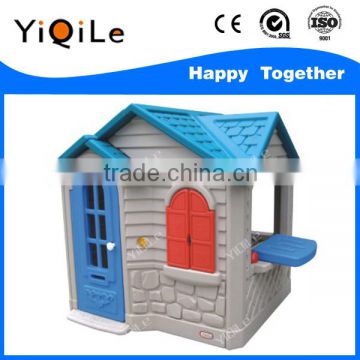 Modern design amusement park small size plastic cubby house for kids