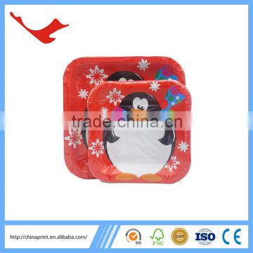 010 custom printed paper children food tray