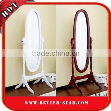 Decorative Mirror Frame, Wooden Frame Stand Mirror, Cheval Mirror