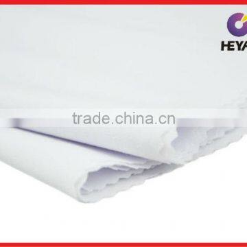 White Color Poly Cotton Spandex Fabric