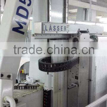 Cheap price good condition Lasser MD55 schiffli embroidery machine