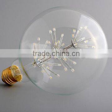 Firework LED E27 Glass Light E27