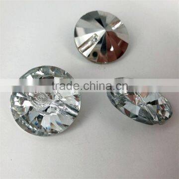 New Arrival simple design rhinestone buttons from China supplier