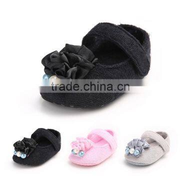 2016 cheap baby cotton fabric baby dress shoes wholesale