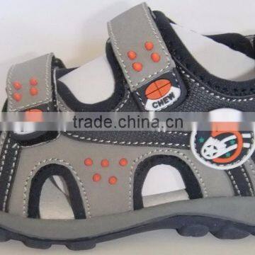 X17001 2016 Wholesale Latest Design New Kids pu Sandals Children Sandals photo-2