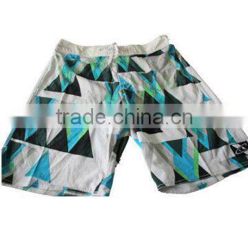2013 hot summer fashion OEM service men's beach shorts