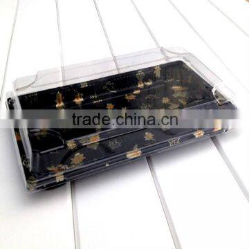 Plastic Sushi Container Food Sushi Packaging Box Decorative Pattern Sushi Boxes Plastic photo-4
