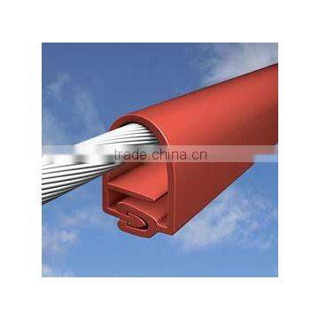 Overhead line insulation sleeve