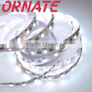 High quality flexible smd 300leds 24V Silicon dc12v rgbw led strip lighting