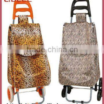 Foldable Mircrofiber Shopping Trolley