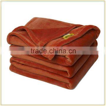 Super Soft Cozy Plush Solid color Flannel Blanket Made In China