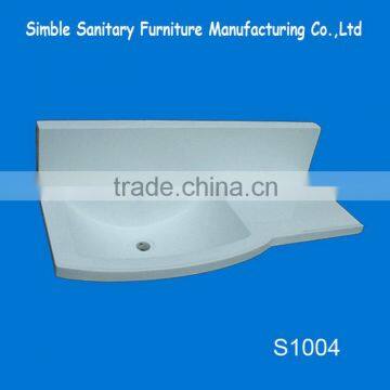 modern solid surface wash basin / acrylic stone wash basin