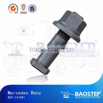 M20 Baostep Highest Level Simple Design BV Certified High Strength Wheel Bolt for Mercedes Benz Truck