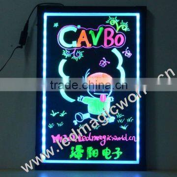 New Promotion Handwriting Flash LED Advertising Board