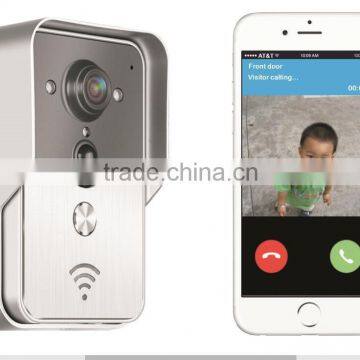 Wifi Moblie Phone Video Camera Detection ID Card Access Door Bell
