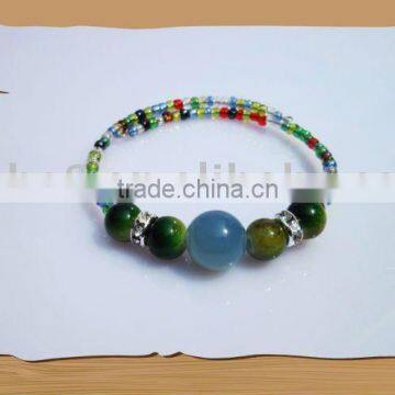 2011 fashion Hot !! New uv bead and glow bead bracelet