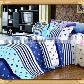 2016 high quality 100% polyester brushed fabric with floral printing for bedsheet home textile