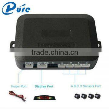 Car LED Parking Sensor Car Reverse Backup Radar LED Display Rainbow Color LED Display Parking Sensor