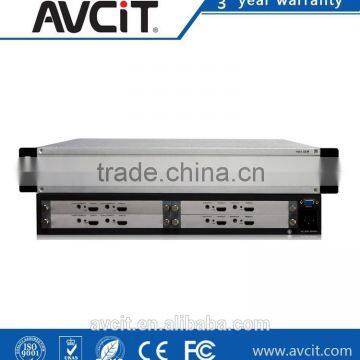 With seamless switcing feature 4x4 VGA Matrix Switcher