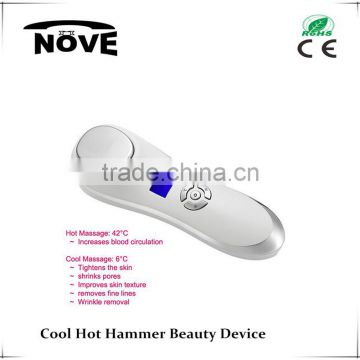 Cold&hot hammer beauty Device/ cool and warm therapy beauty machine for salon / Hot-Cool Hammer