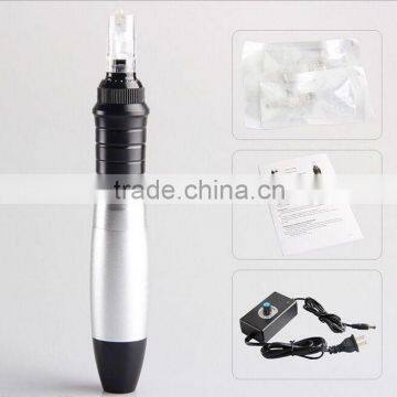 Electric Derma Pen Aluminum Box Packing Derma Stamp Meso Needle Pen for Home Use and Beauty Salon photo-2