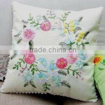 hand embroidery designs of cushion