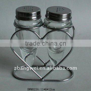 Glass Transpaper Bottle Used for Spice