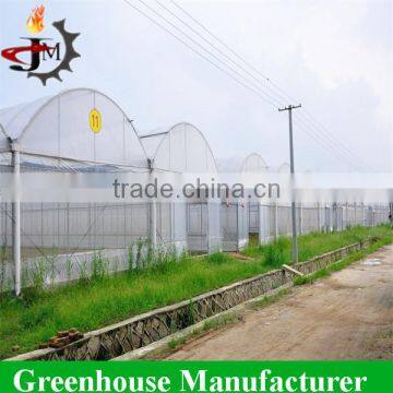 Gutter Connected Greenhouse With Drip Irrigation