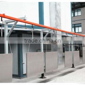 Electric spray painting line, coating production line