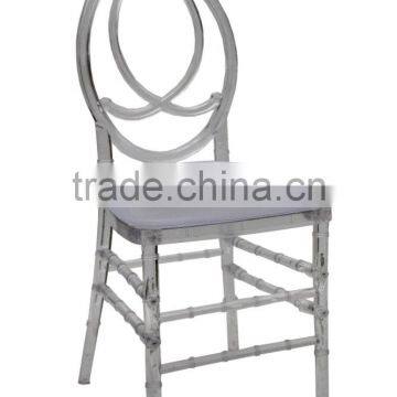 Strong & Stackable Crystal Clear Resin/Acrylic/PolyCarbonate Phoenix Chair