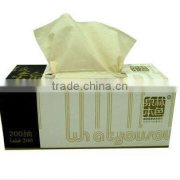 Good Quality Facial Tissue Paper Plastic Bag Hot New Products for 2015 photo-3