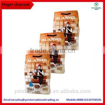 low ash<3% coconut charcoal al fakher shisha tobacco charcoal