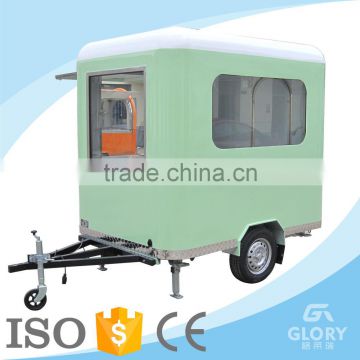 Newly Design Outdoor Fast Enclosed Concession BBQ Food Trailer