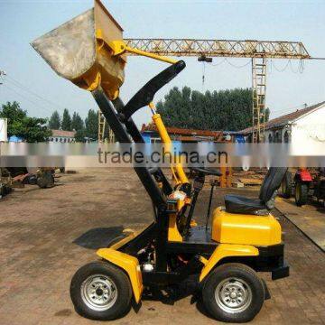 Electric small mini wheel loader