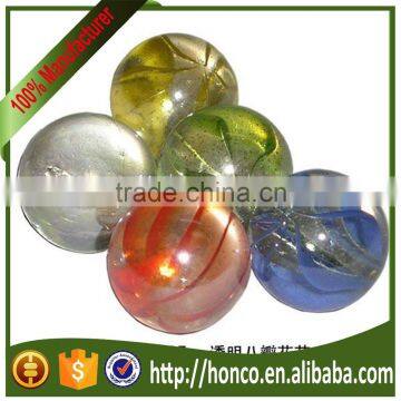 Brand new glass marble with 8 flower with great service HC 902