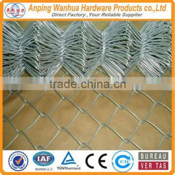 Park garden hot dip galvanized steel link chain wire mesh security fence